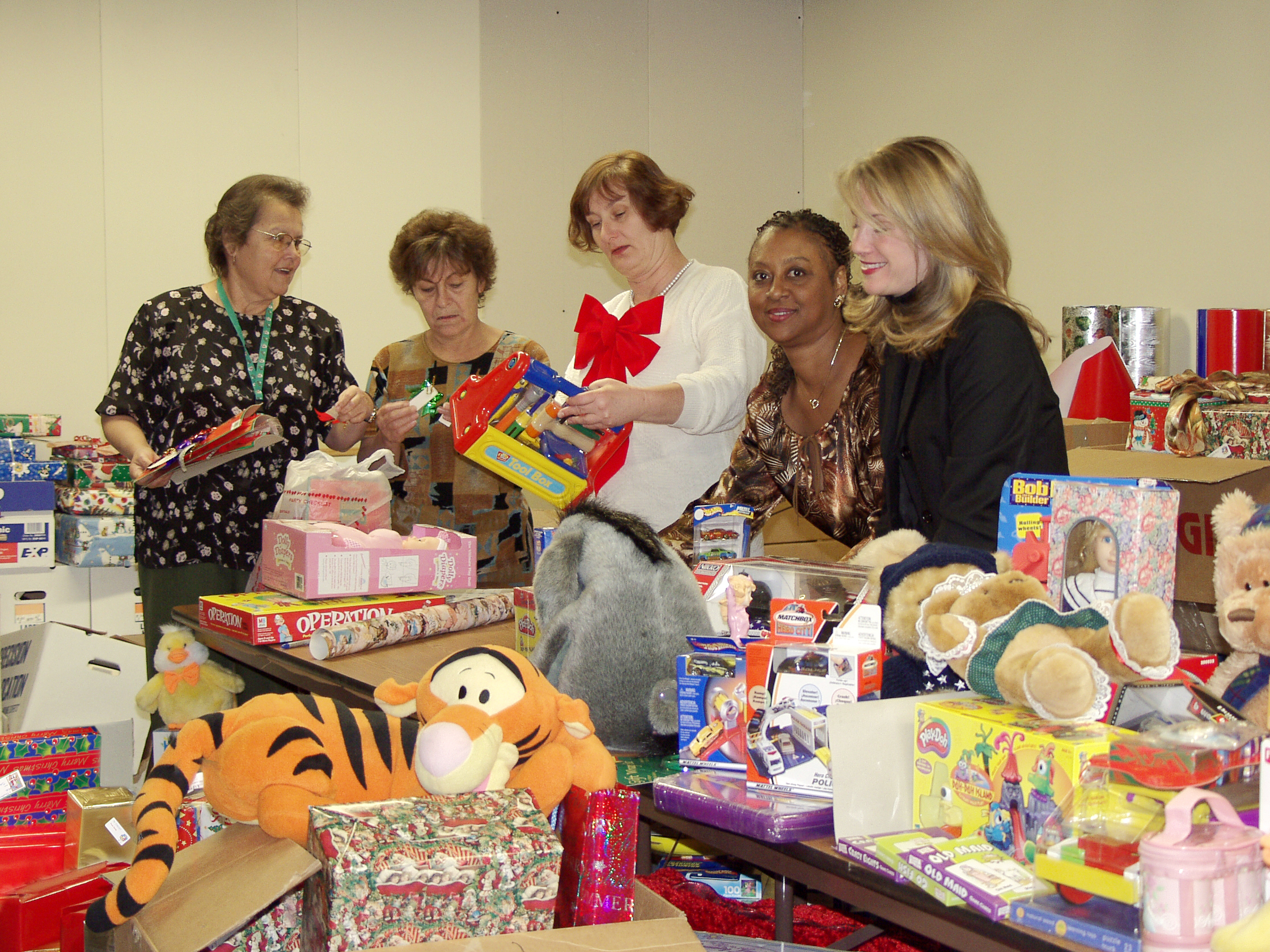 Adopt-A-Family Volunteers