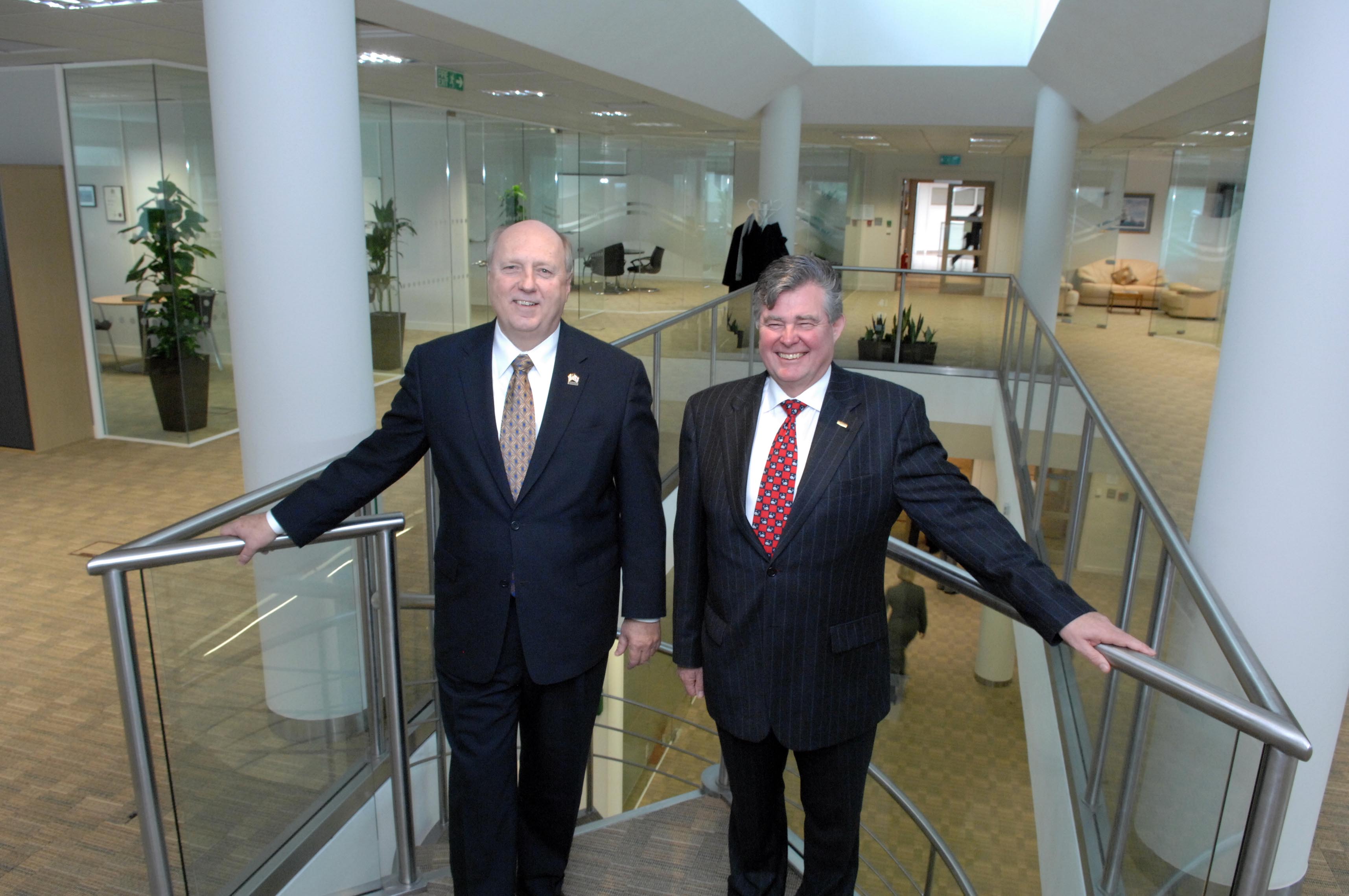 Jerry Agee and Paul Davison