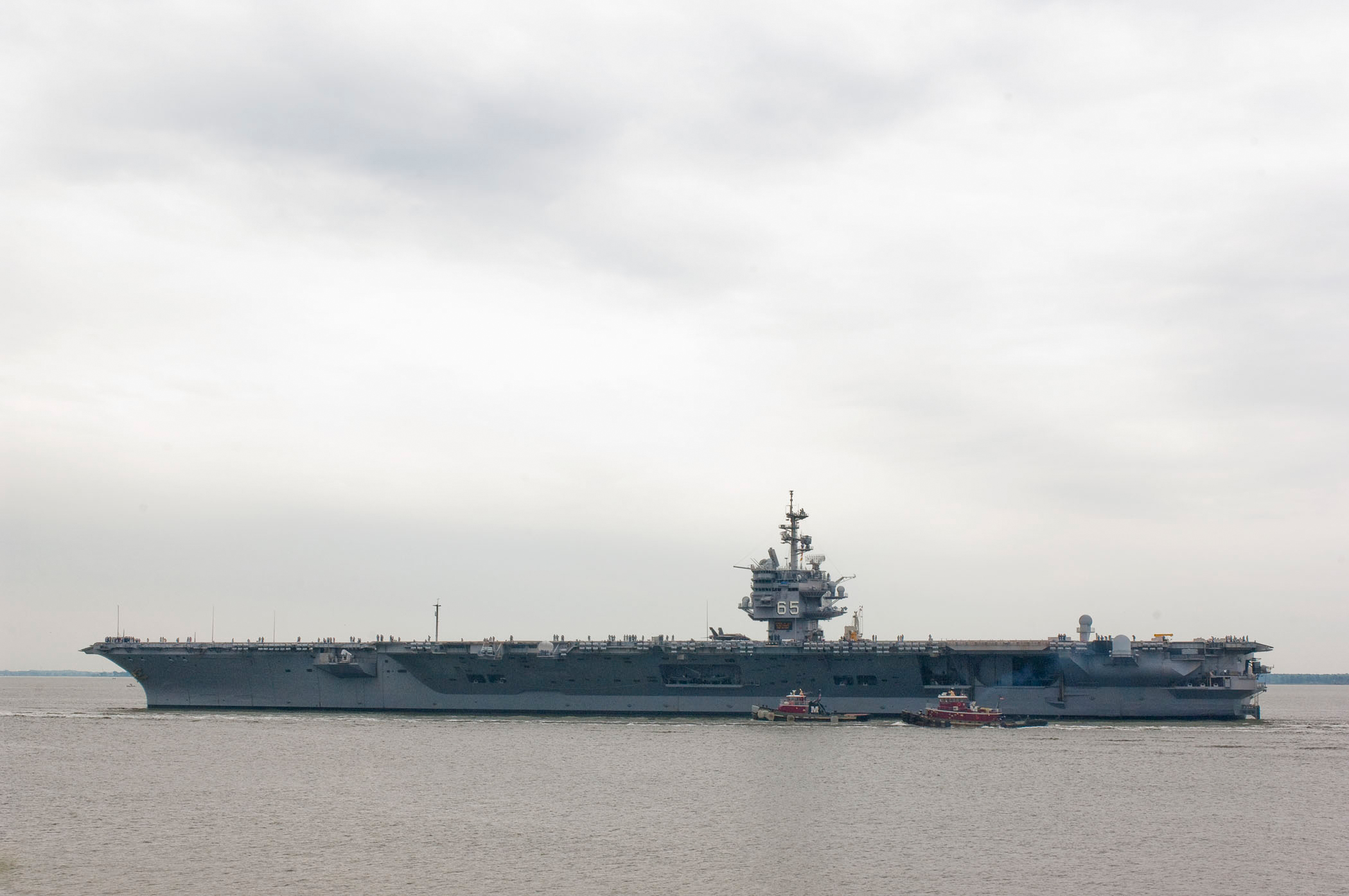 USS Enterprise (CVN 65) Redelivery
