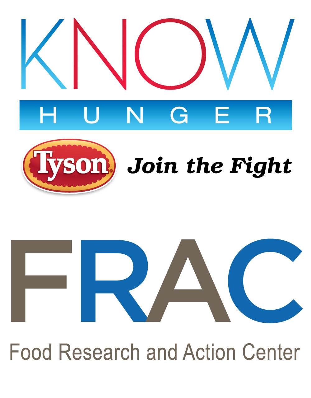FRAC + Know Hunger Logos