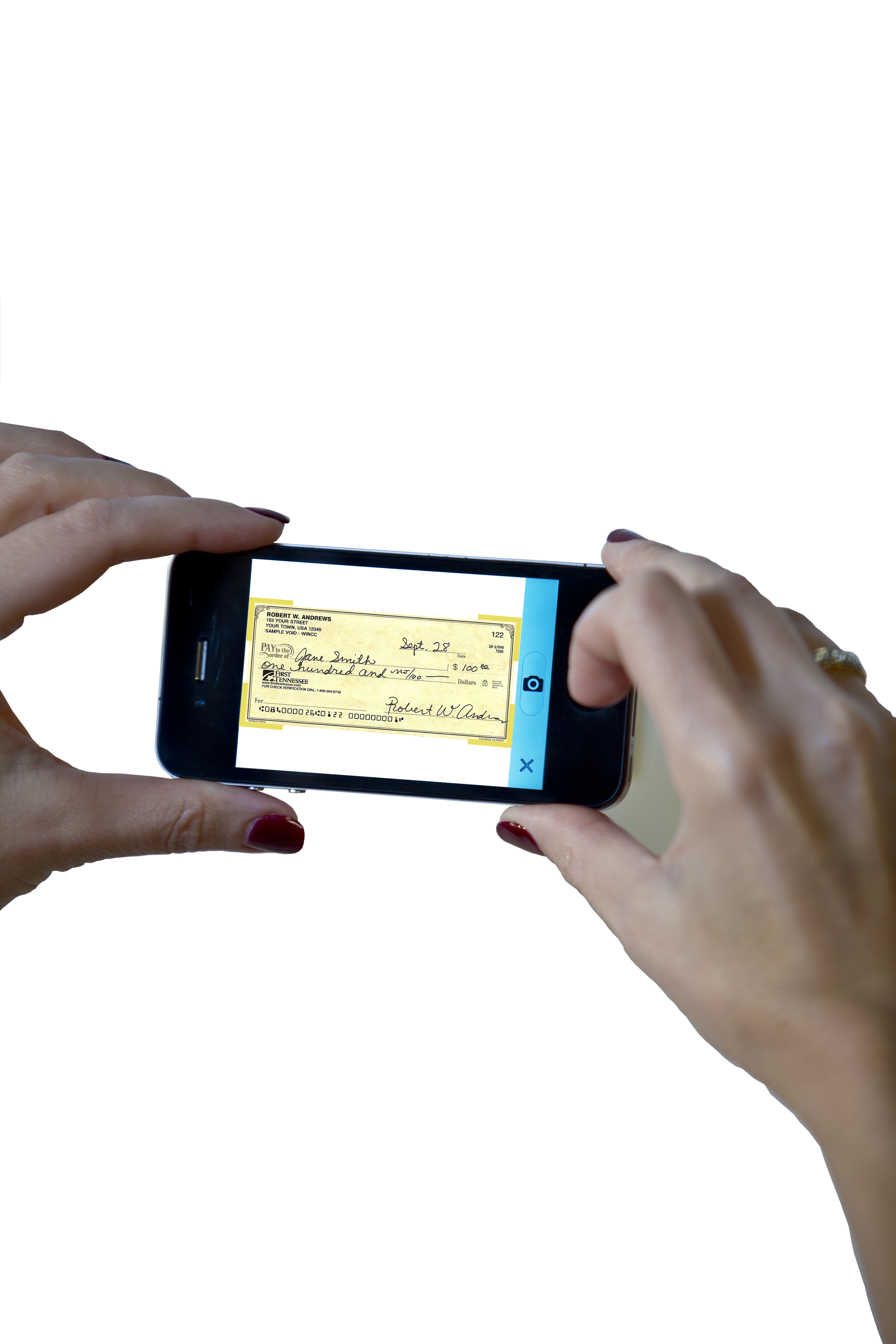 First Tennessee launches mobile deposit