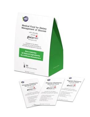 Medical Food for Dietary Management of Glucose