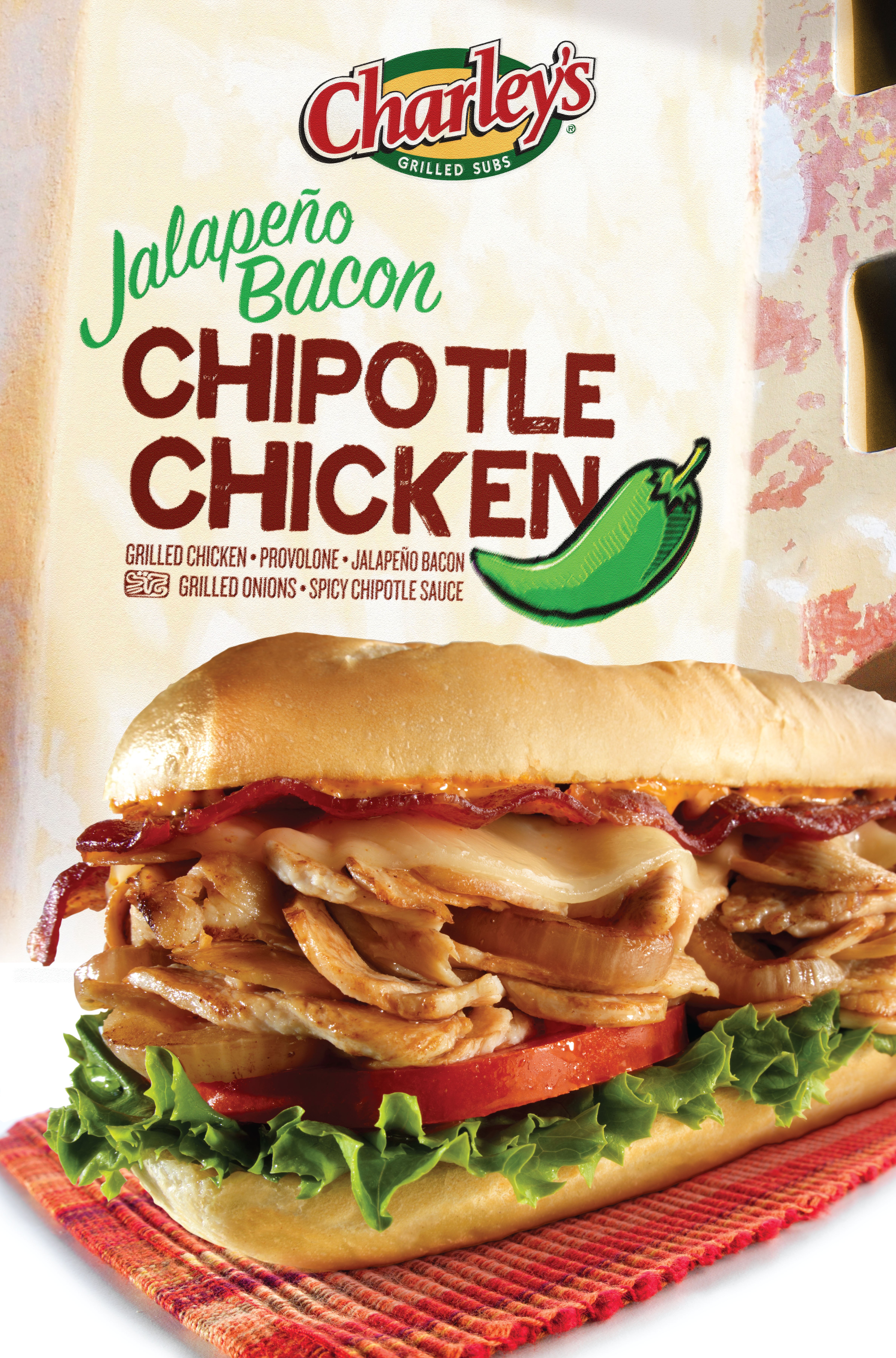 Jalapeno Bacon Chipotle Chicken Sandwich