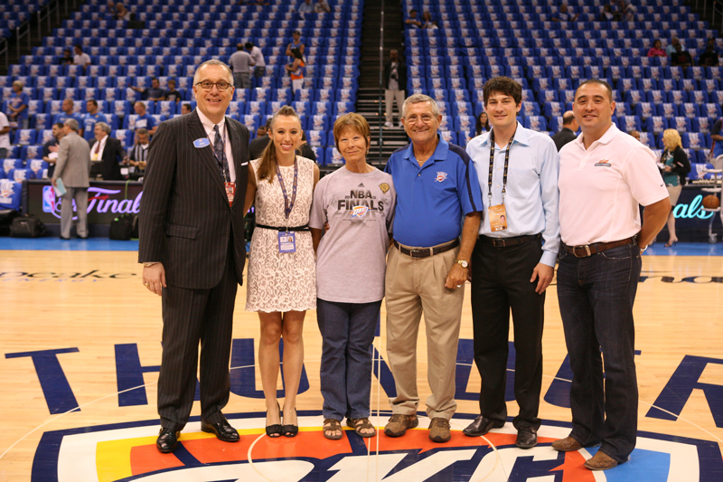 Oklahoma City Thunder Designated Driver for the Season at NBA Finals Game 1