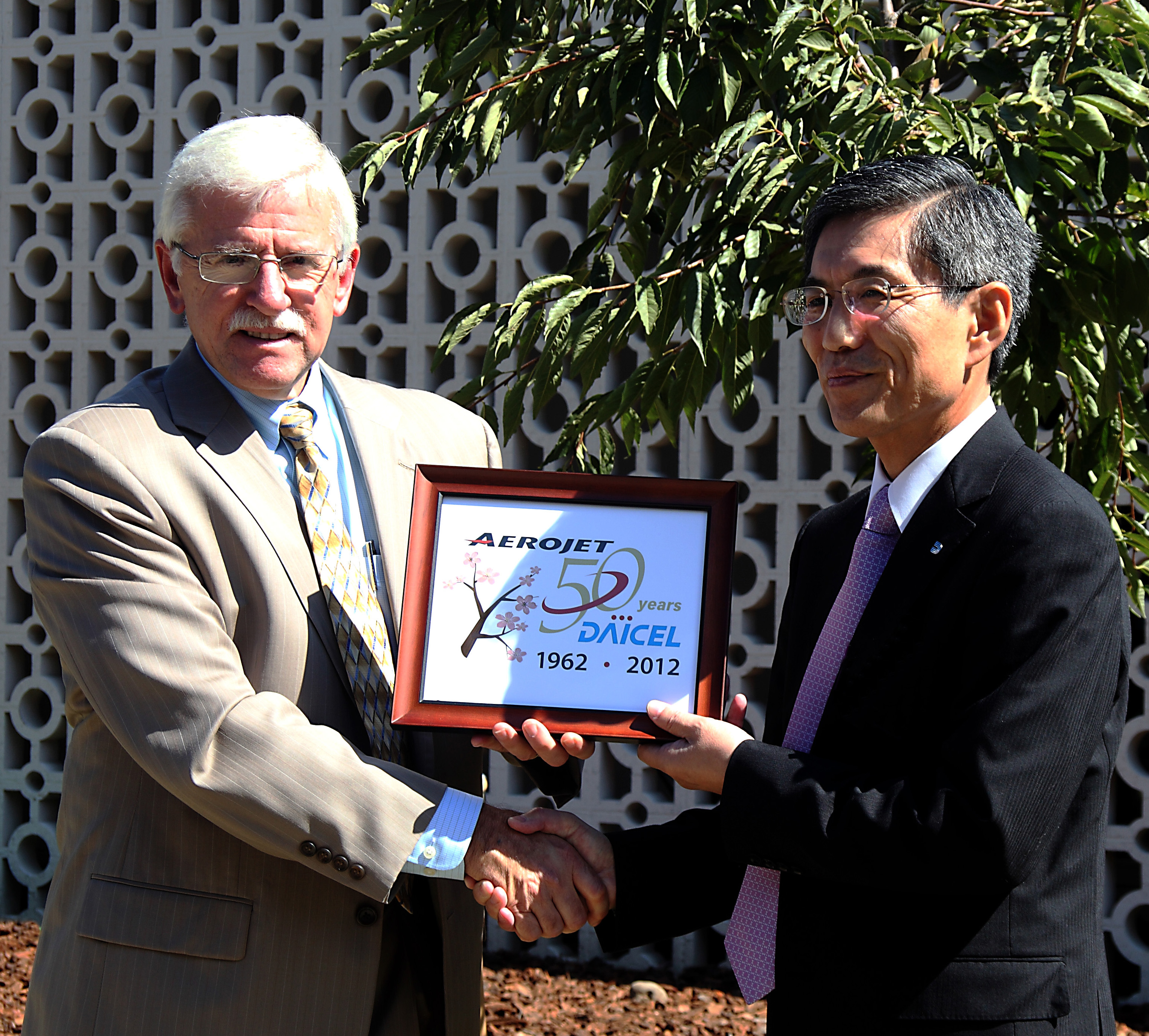 Aerojet and Daicel Mark 50 Years of  Partnership