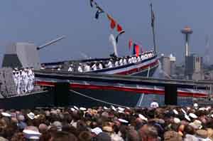 Aegis guided missile destroyer