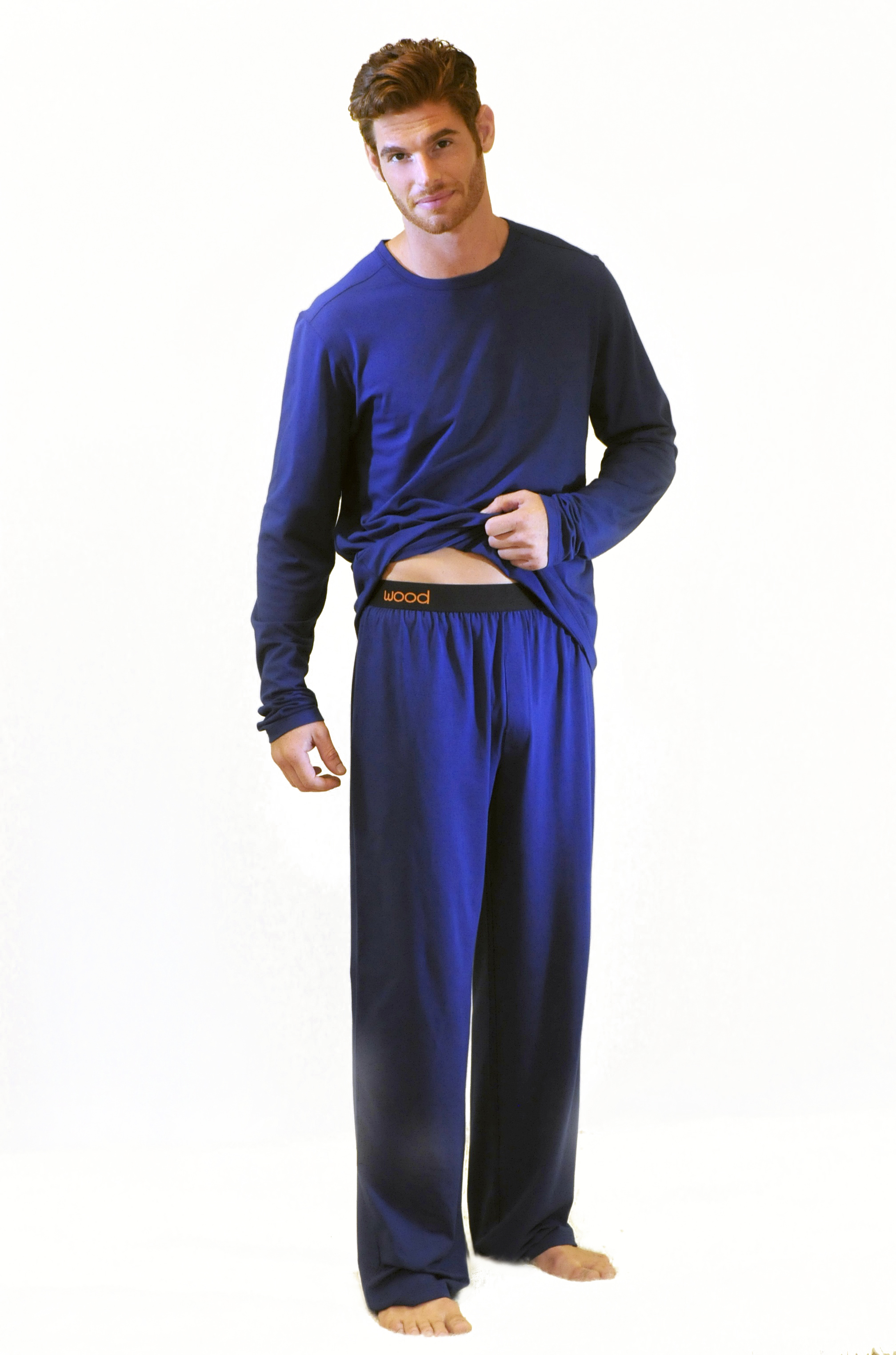 Wood Underwear Lounge Wear in Navy