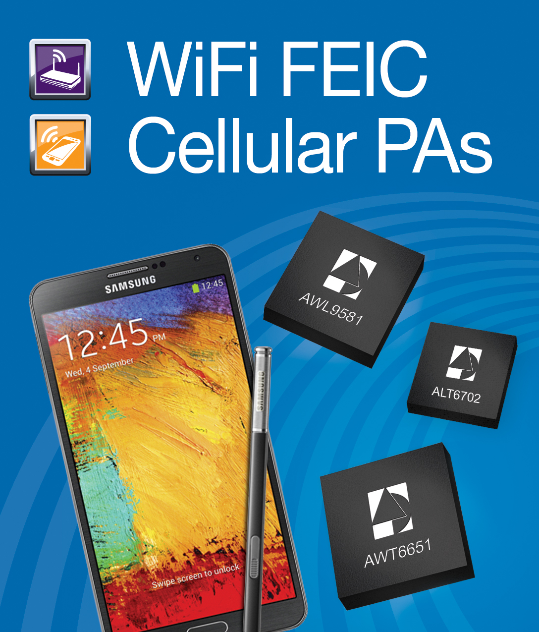 Samsung GALAXY Note 3 Powered by ANADIGICS