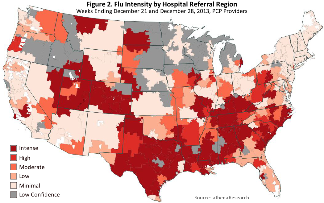 Flu Intensity 2013