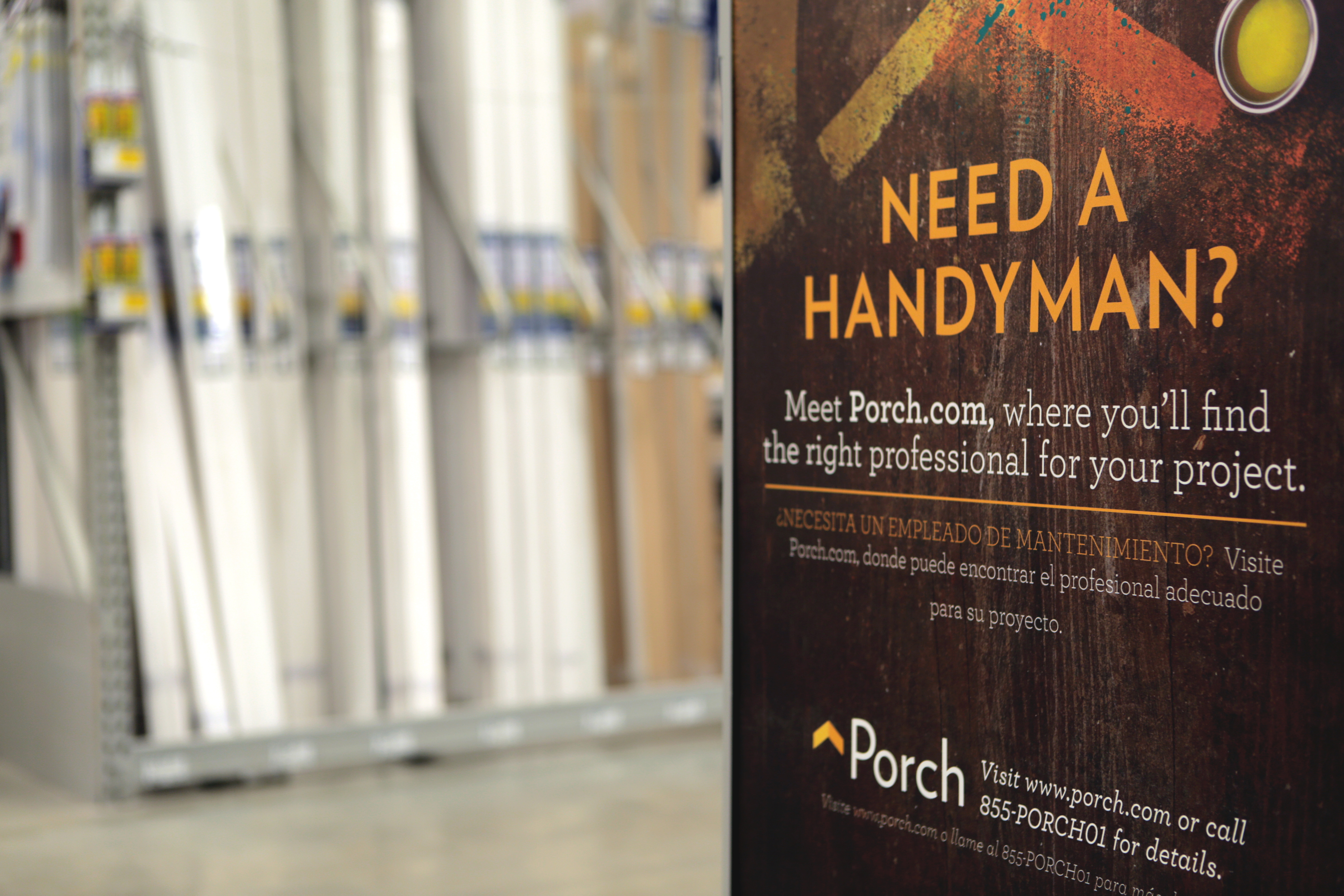 Porch Sinage Handyman