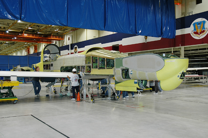 Global Hawk RQ-4B Wing Assembly