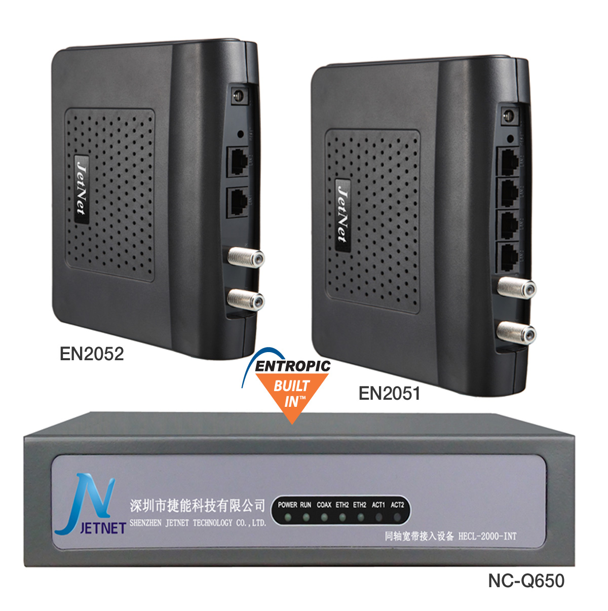 Ethernet over Coax (EoC) Solution