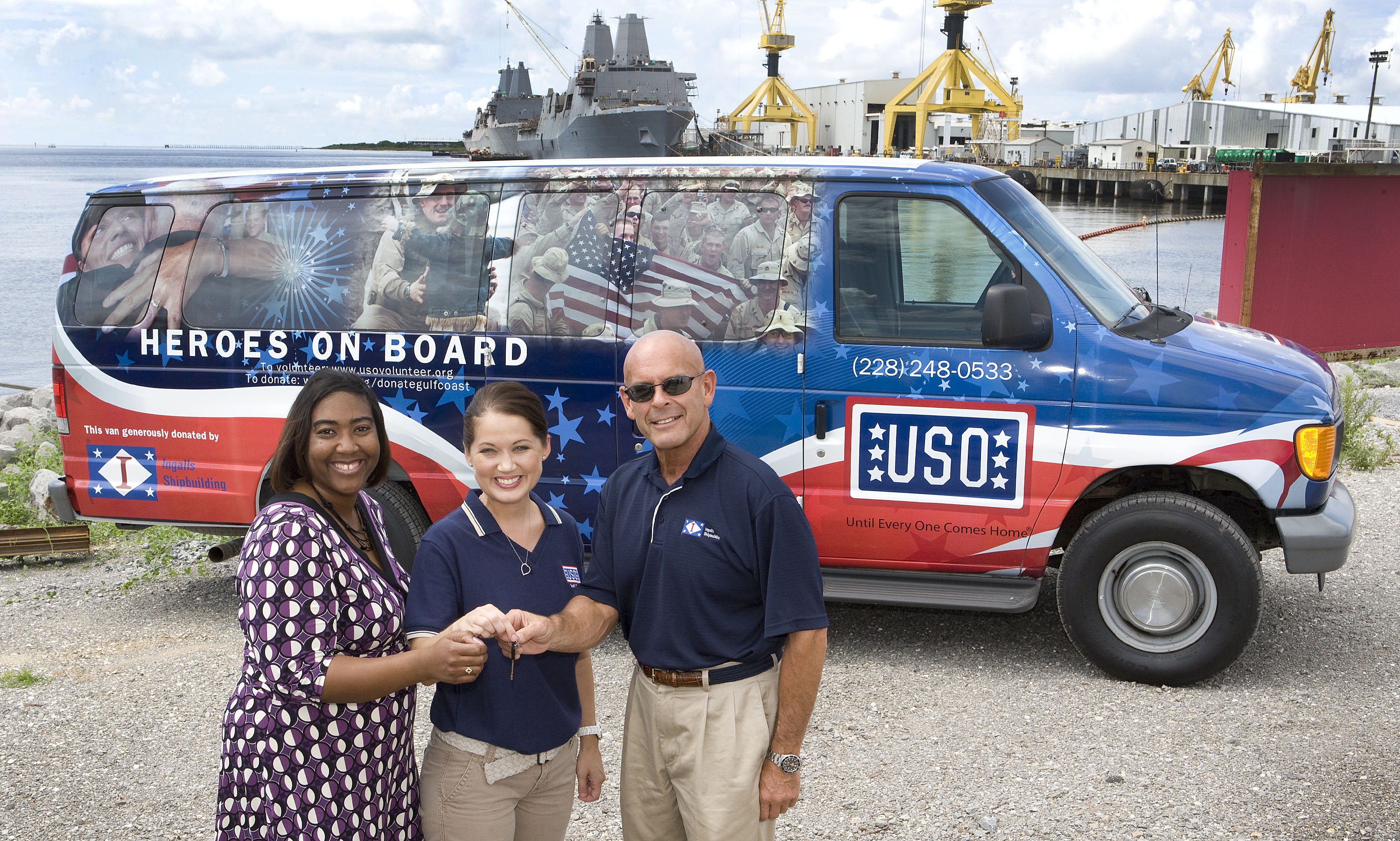 Gulf Coast USO van