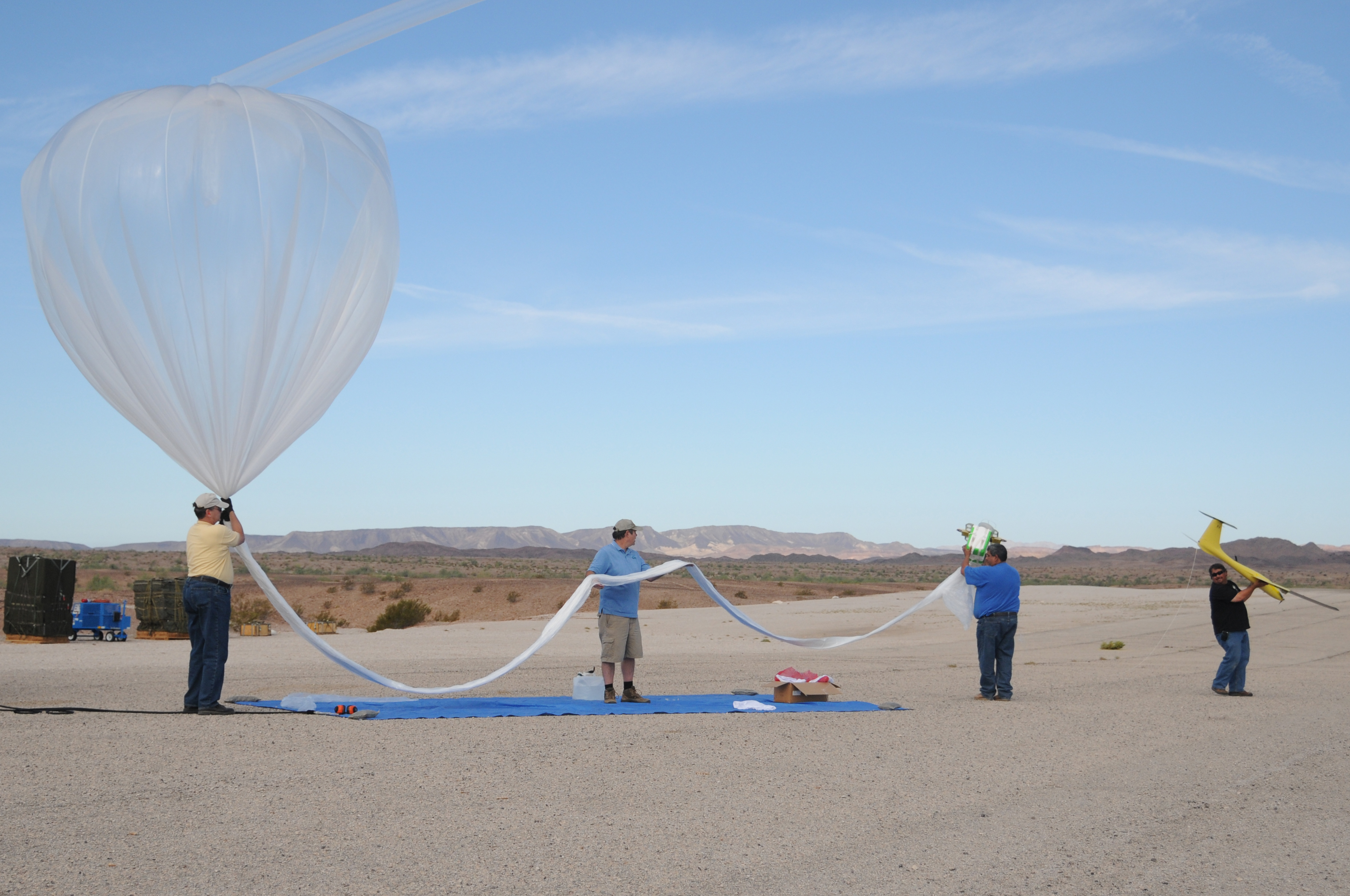 Hand Launched Balloon