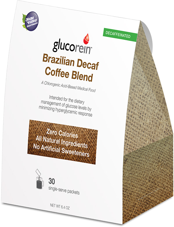 Glucorein(TM) Brazilian Decaf Coffee Blend