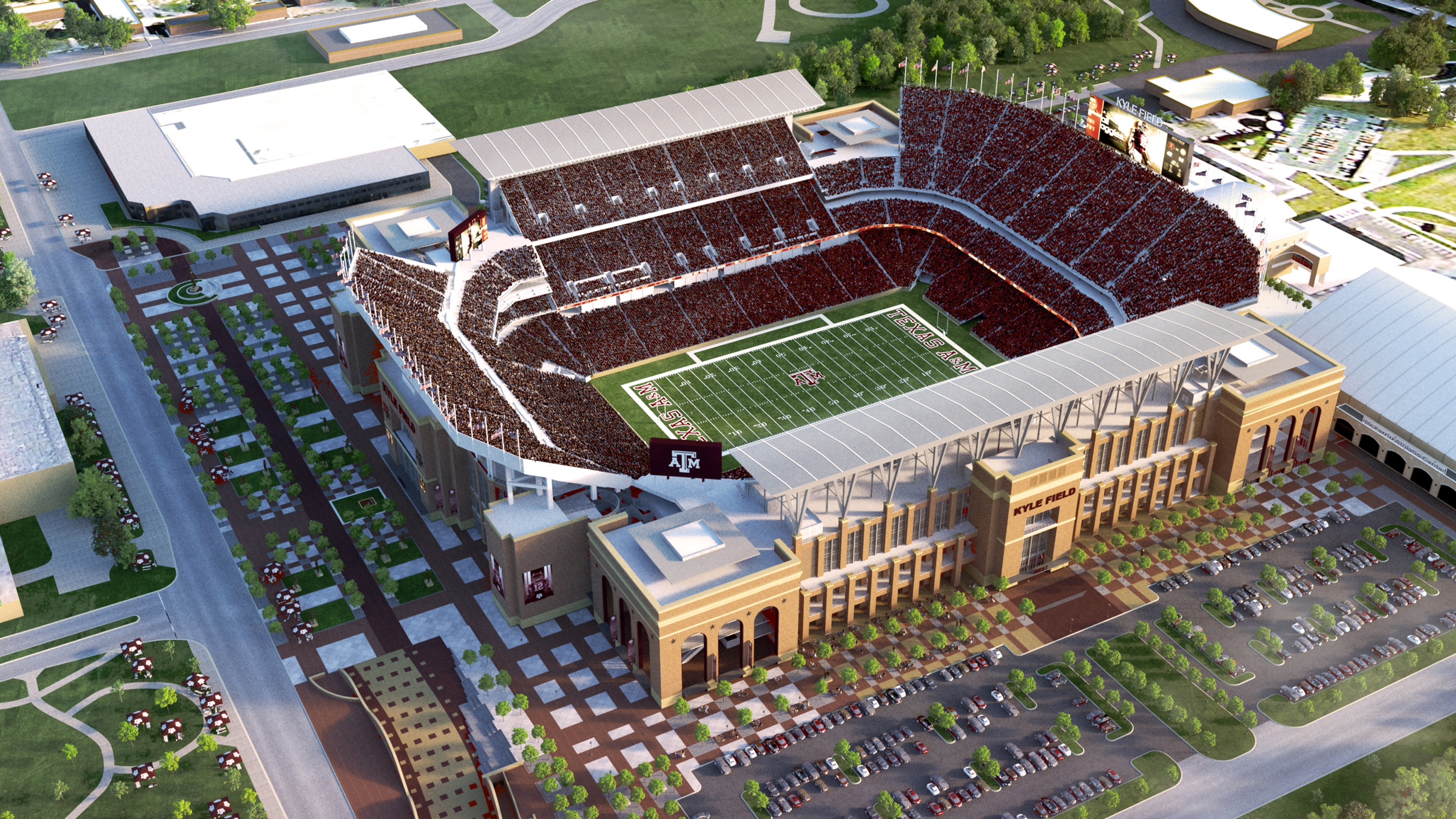 Conceptual of Texas A&M