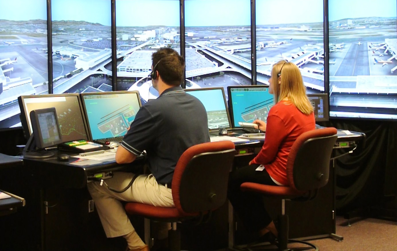 Adacel MaxSim Control Tower Simulator