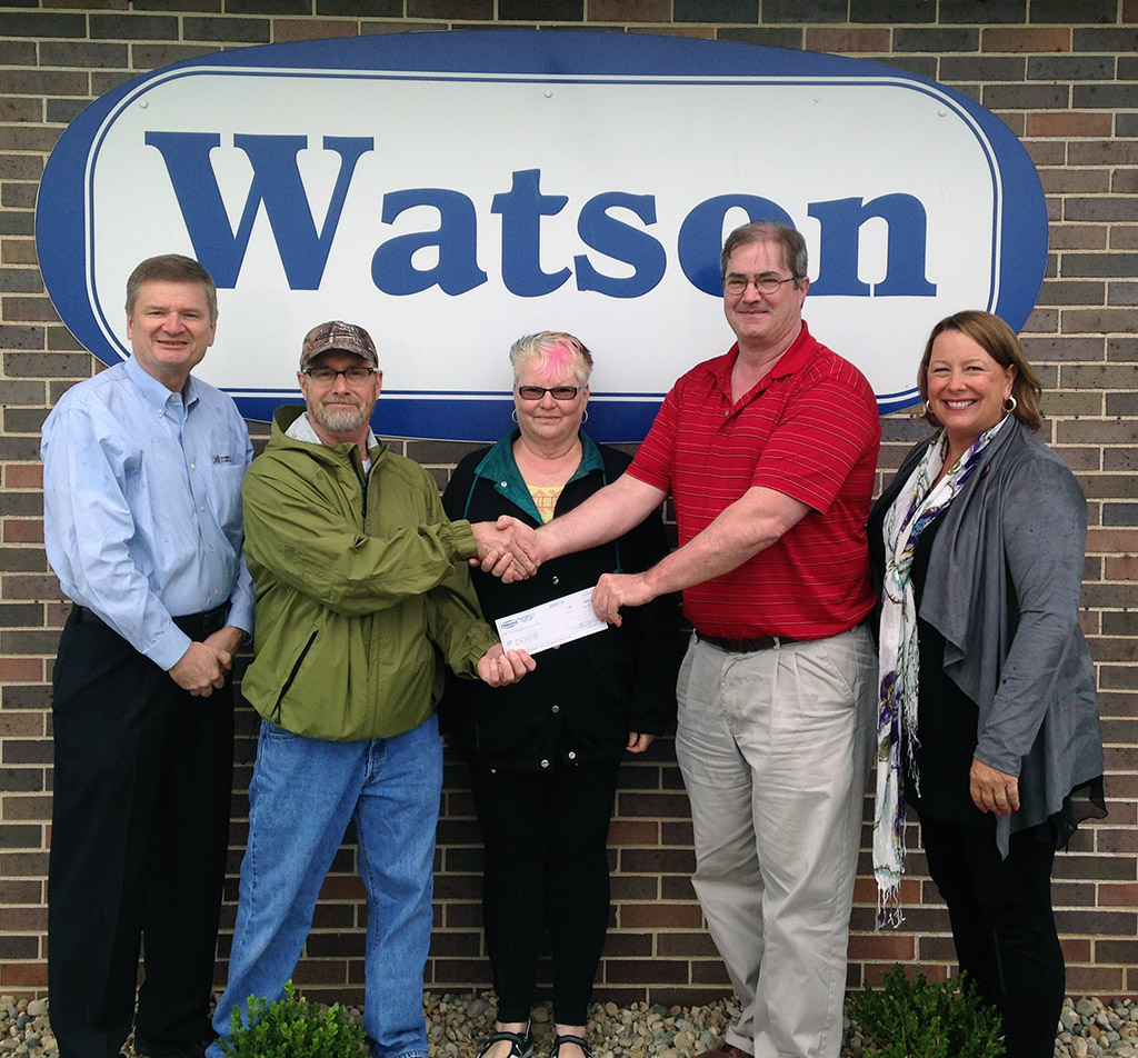 Watson-Food Pantry 2000 donation