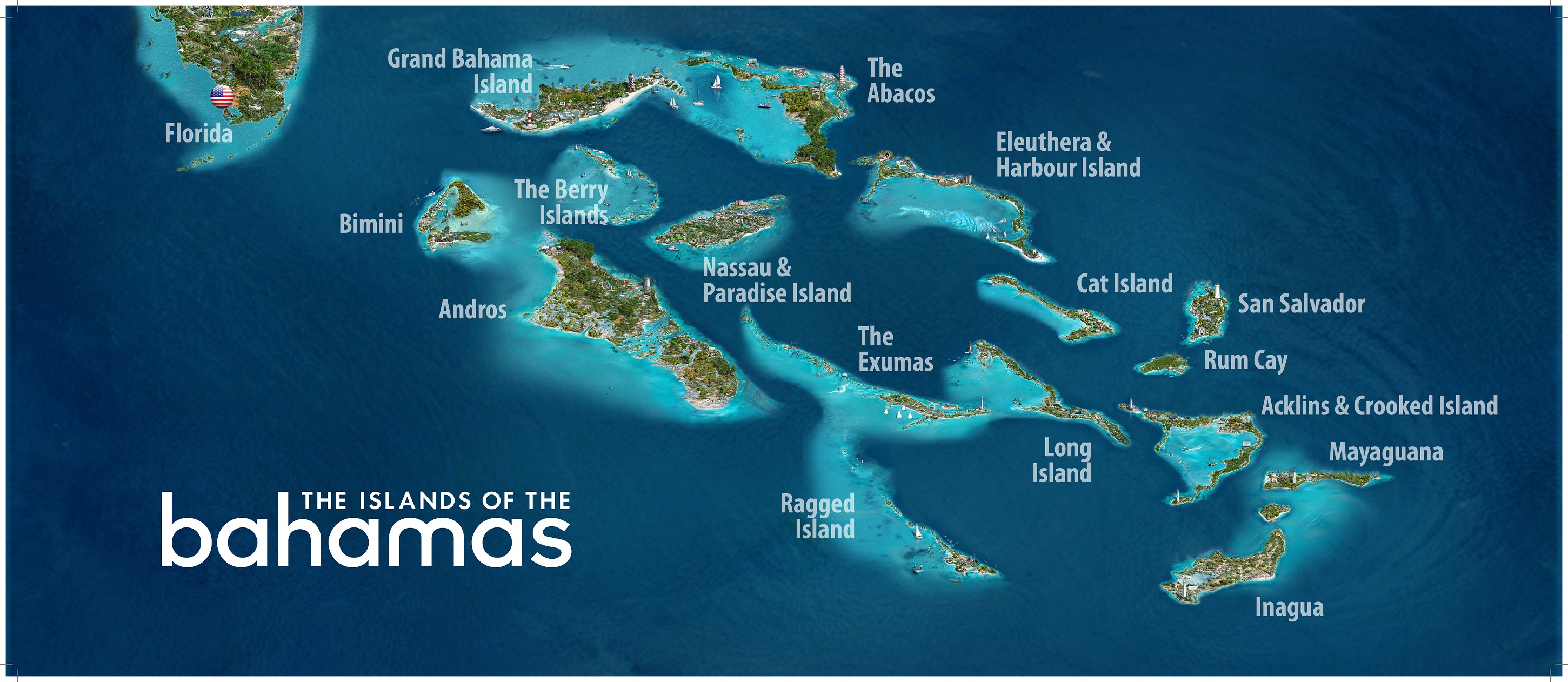 Bahamas Map