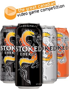 STOKED Energy Drink and Telefilm's Great Canadian Video Game Competition