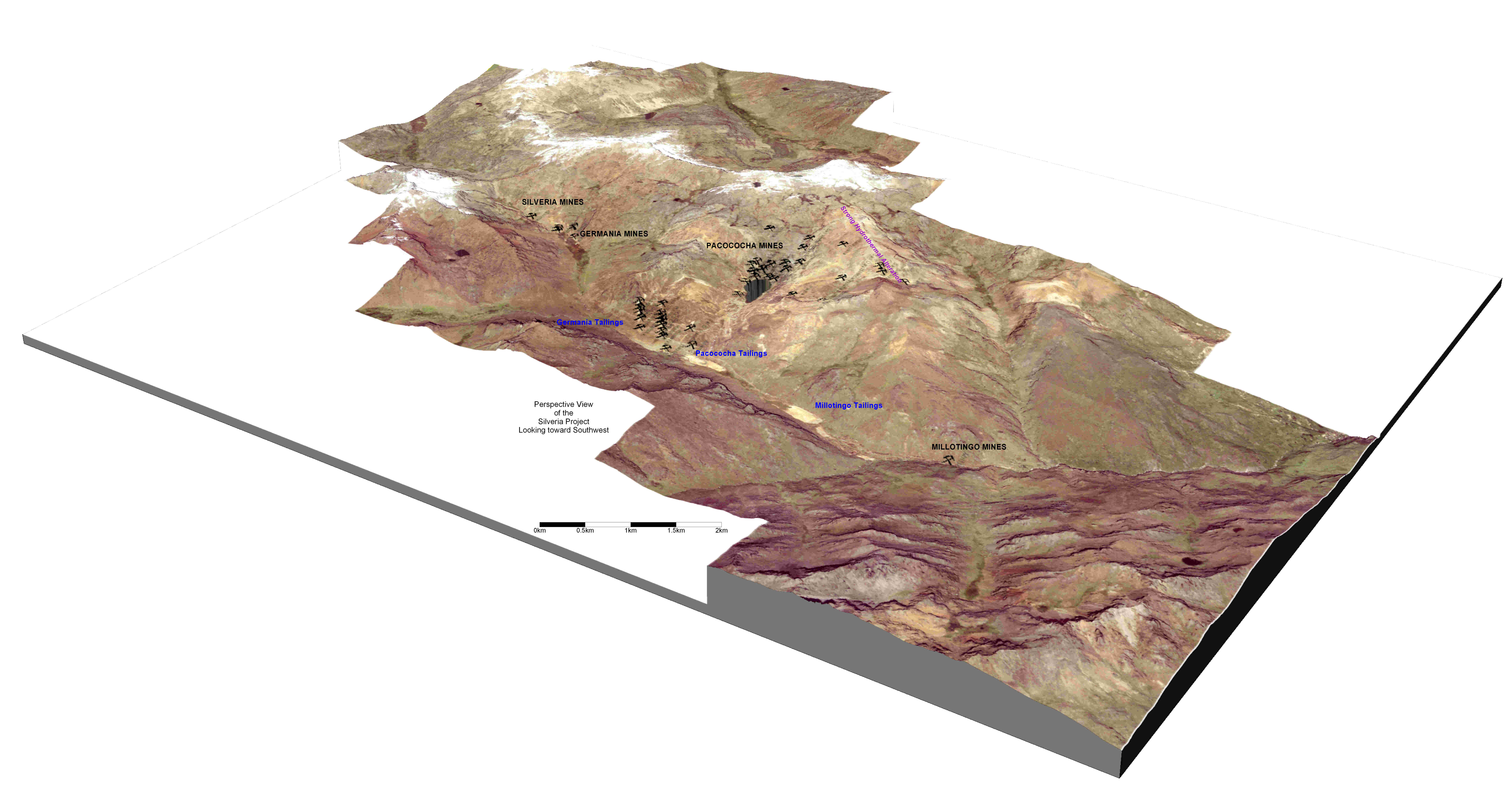 Silveria Air Photo and Topo Map
