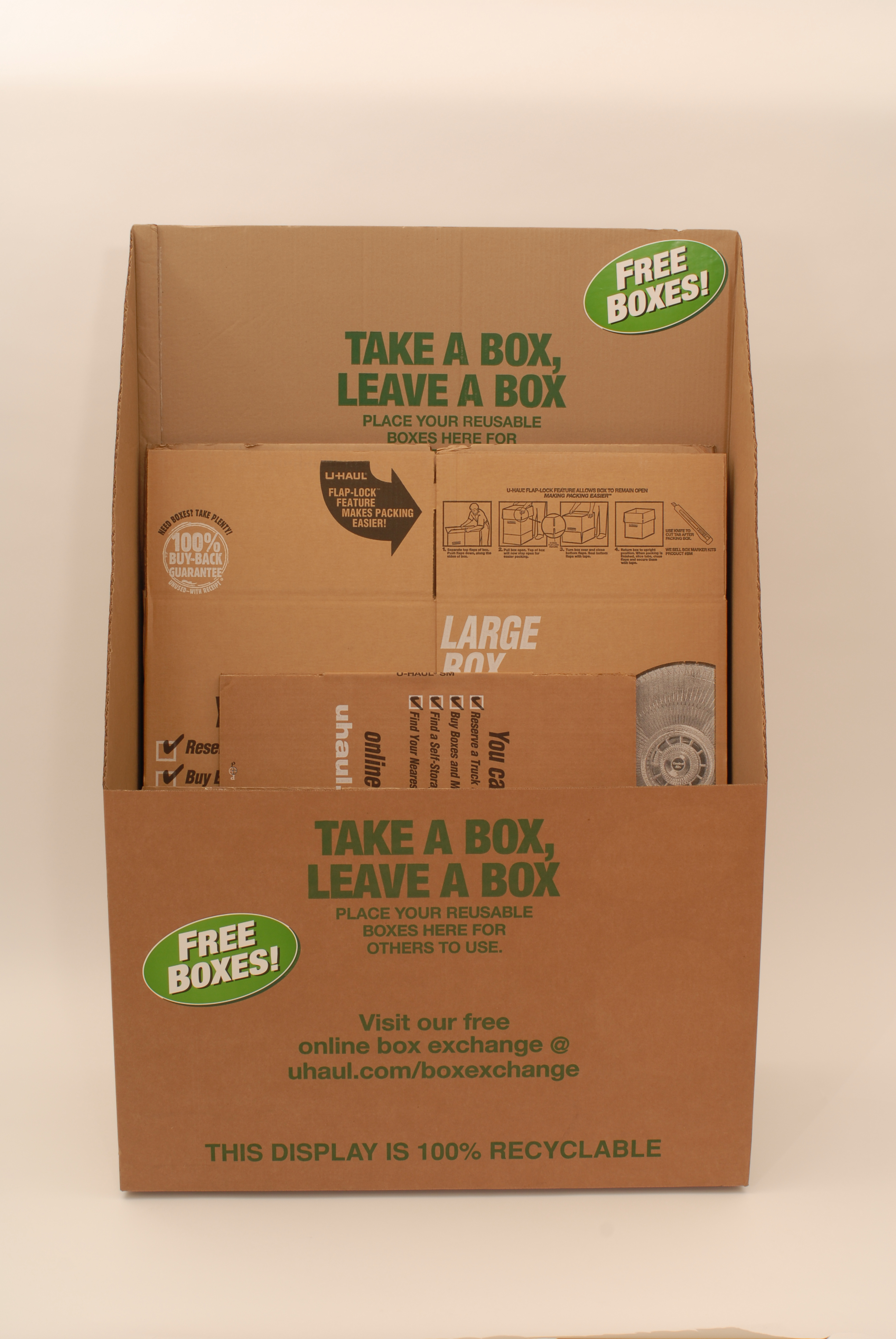 Go "Green" for the Holidays with FREE U-Haul Boxes
