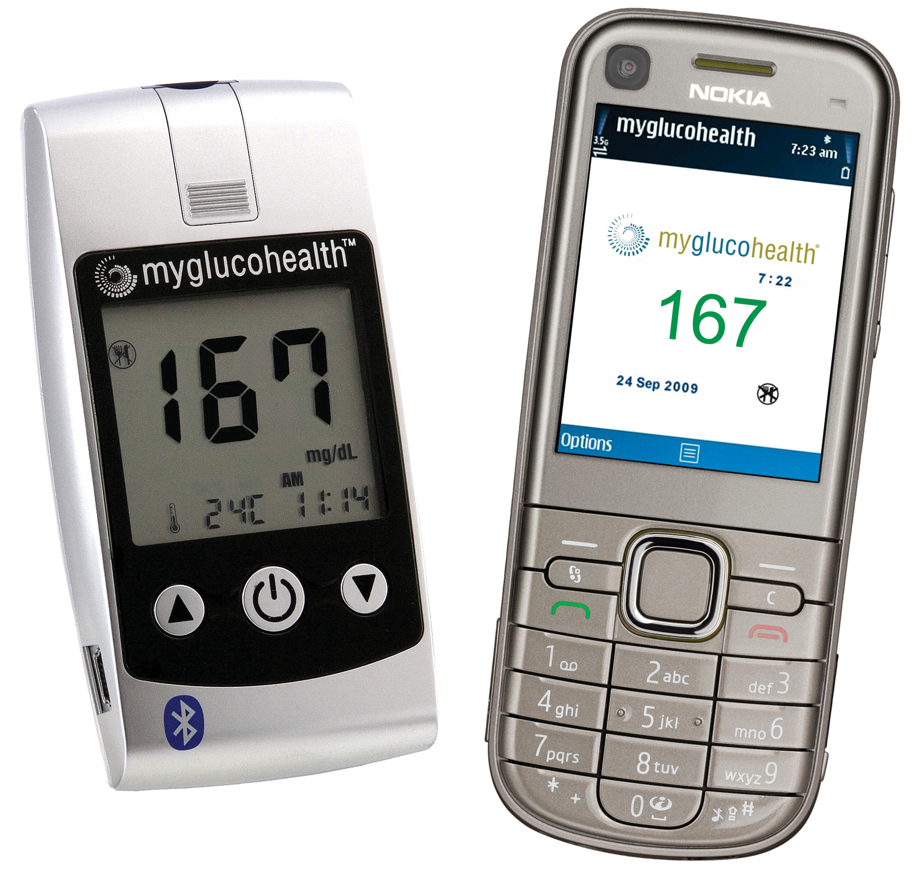 MyGlucoHealth App on Ovi Store 