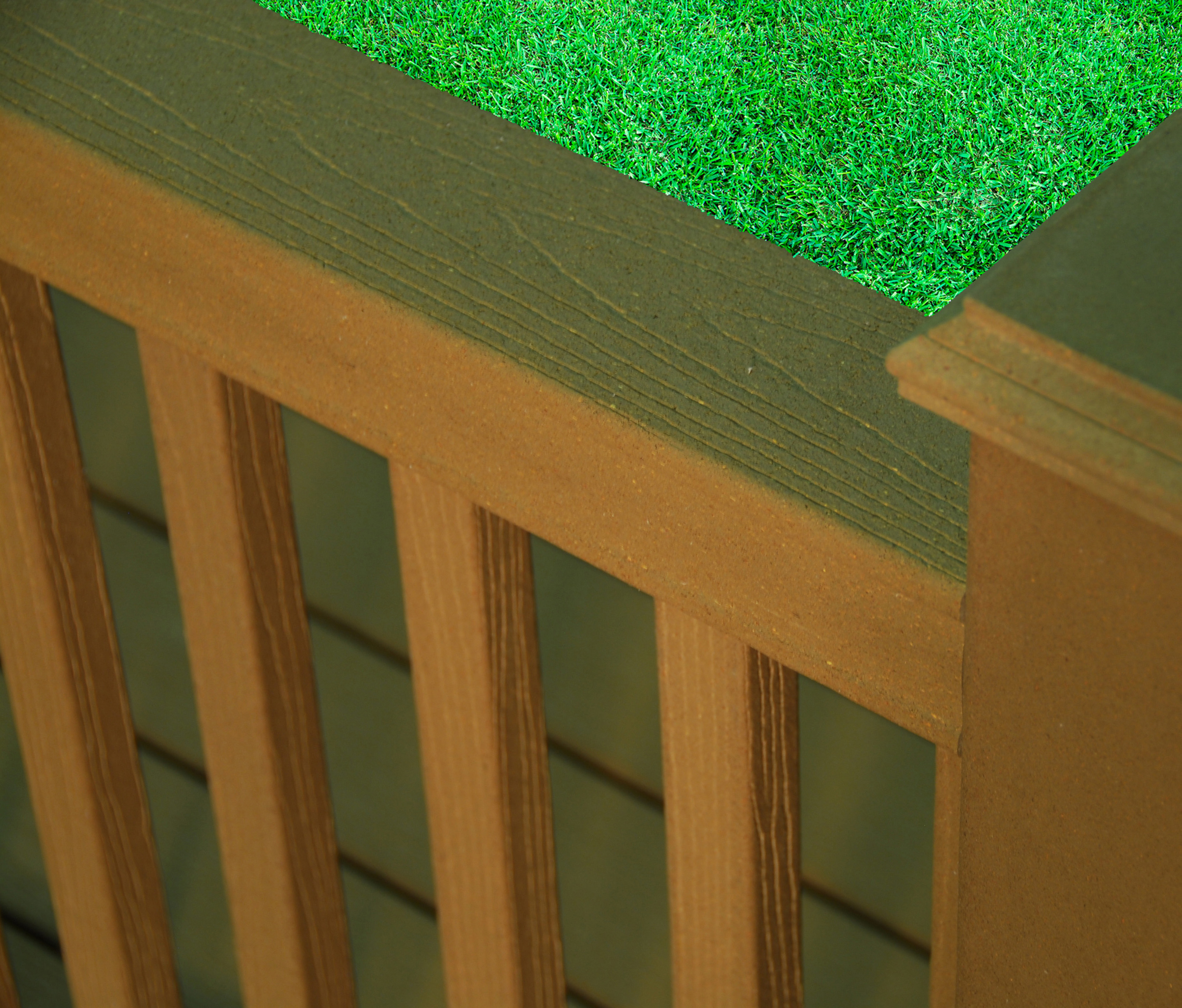 New ChoiceDek Woodtone Railing and Baluster