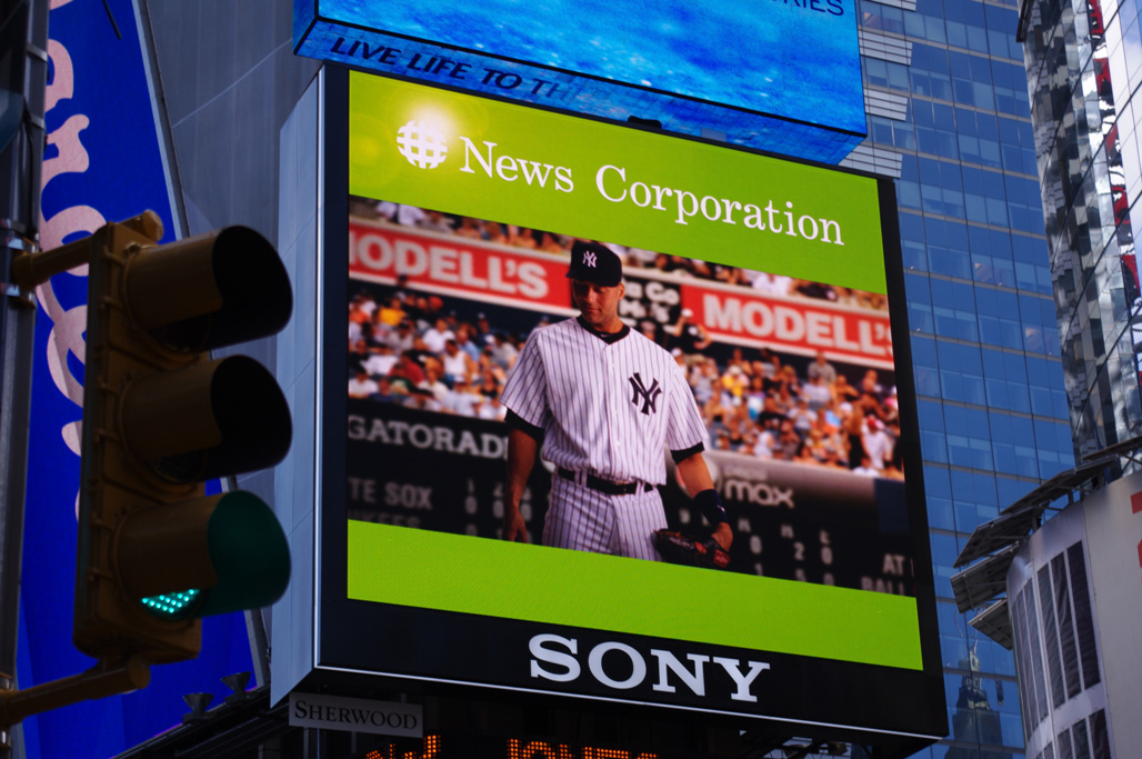 Sony/News Corporation LED Display