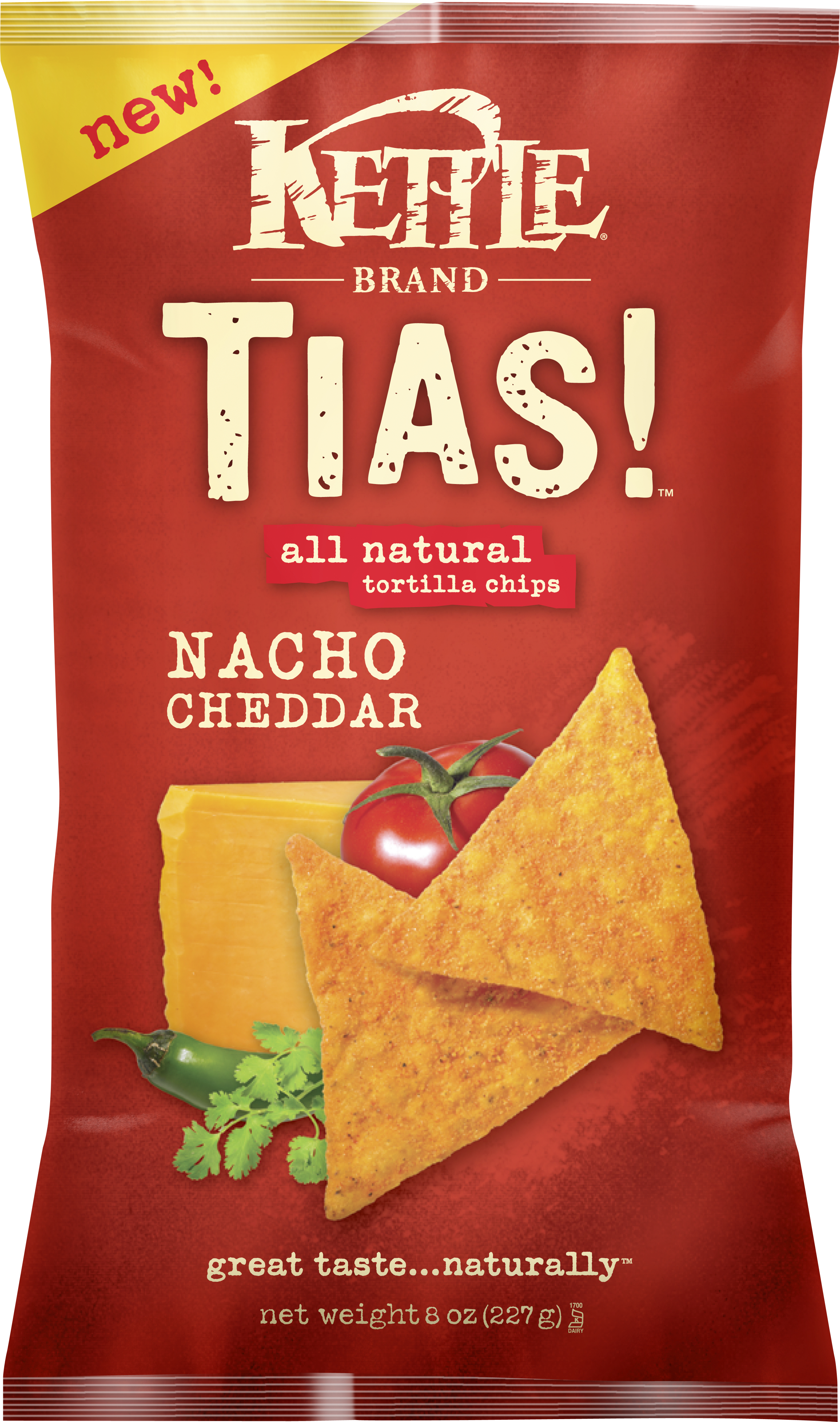 New Kettle Brand TIAS! Tortilla Chips