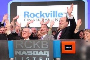 Rockville Financial, Inc. Rings NASDAQ Closing Bell