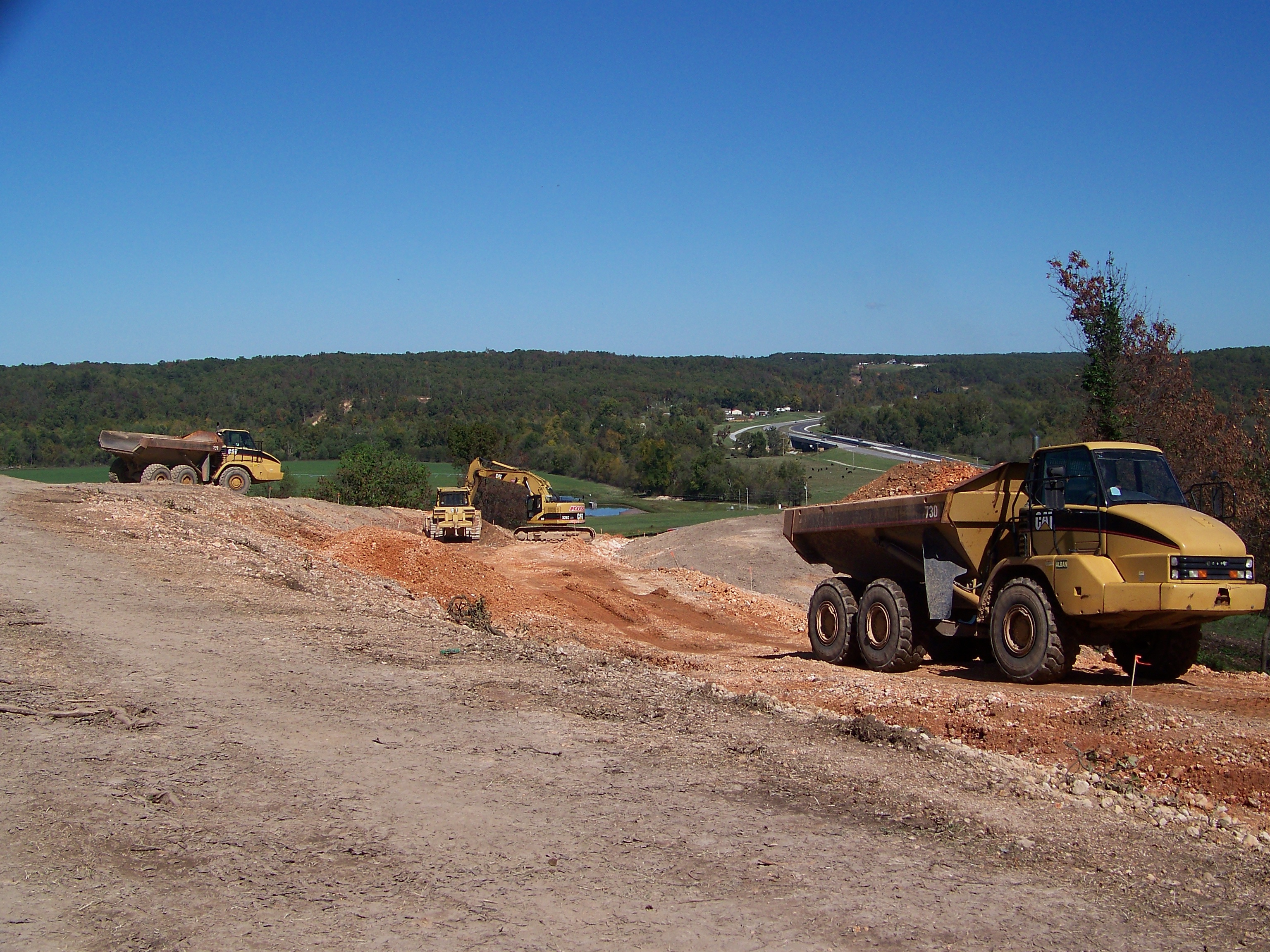 New Access Road Being Built