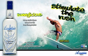 Surf Legend Sunny Garcia Azunia Tequila Ad