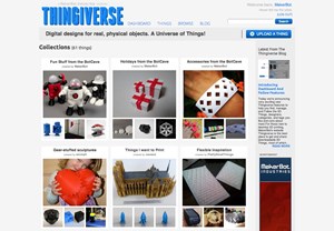 MakerBot's Thingiverse Collections