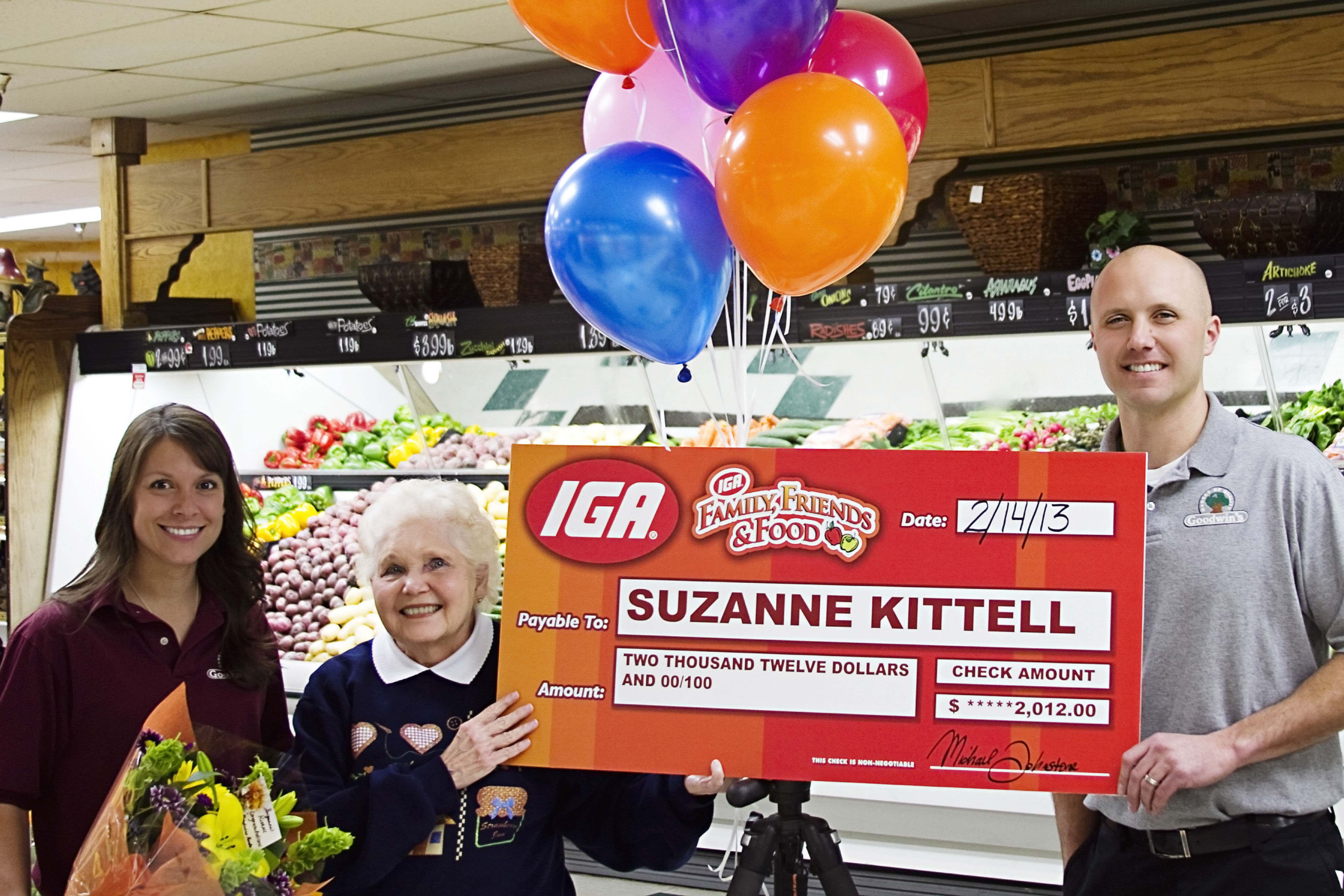 IGA Family Friends & Food Sweepstakes