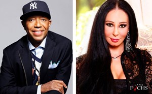 Guardians of Rescue Celebrity Supporters - Russell Simmons and Lana Fuchs
