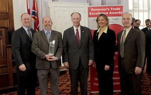 LINE-X Accepts Governor's Trade Excellence Award