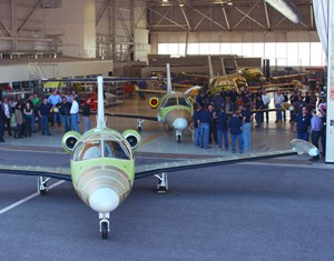The First Production Eclipse 550 Jet