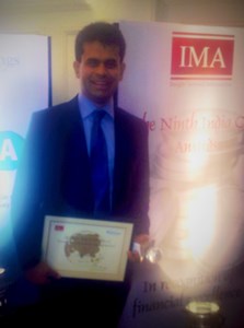 Sujit Sircar won the IMA CFO of the Year Award 