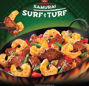 Samurai Surf  Turf