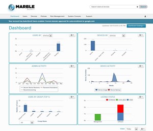 Marble Security Dashboard