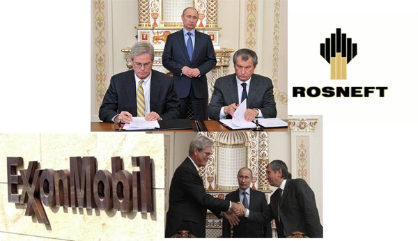 Exxon and ROSNEFT of Russia