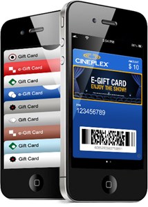 Cineplex eGift Card screen shot