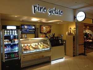 Pino Gelato in Atlanta Airport