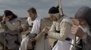 Crusaders praying