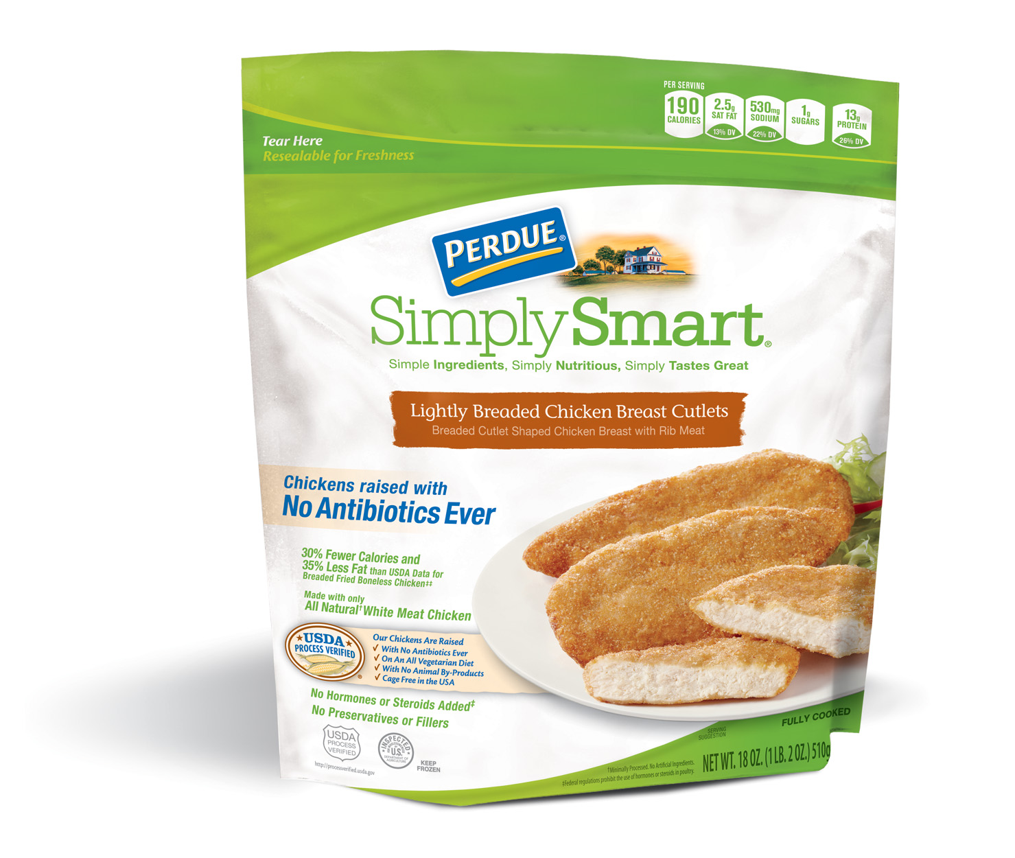 Perdue Simply Smart cutlets NAE
