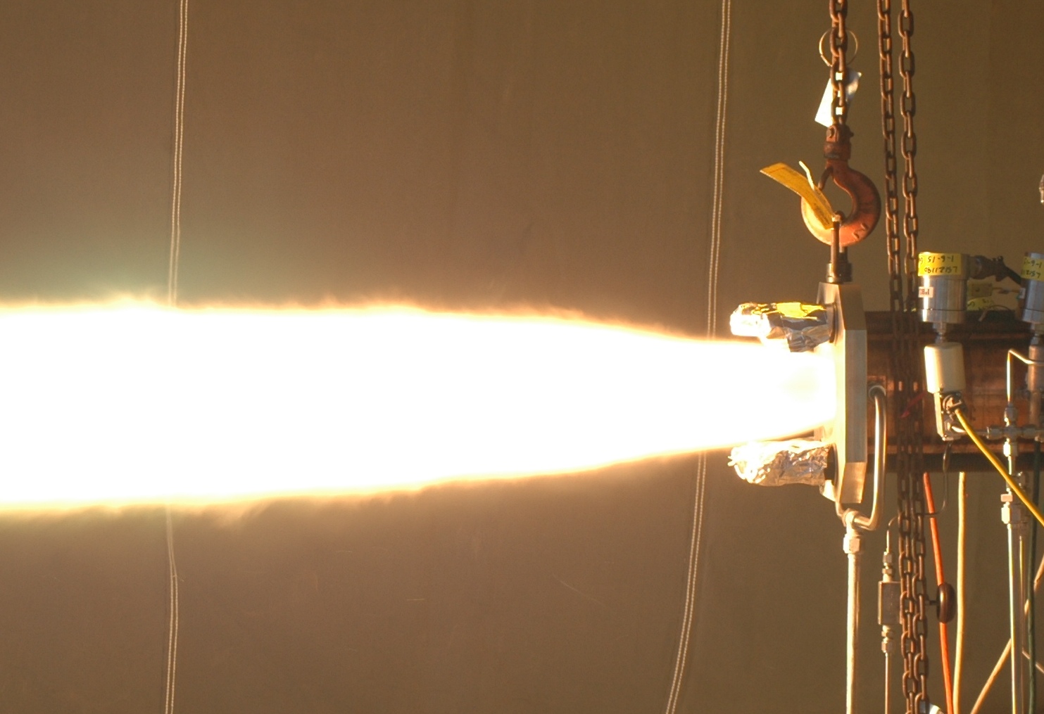 AR1 Hot Fire Test with Additive Mfg