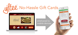 Yiftee No Hassle Gift Cards