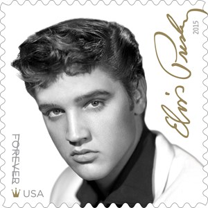Elvis Music Icon stamp