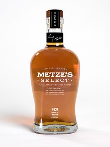 Metze's Select Limited edition Indiana straight bourbon whiskey 